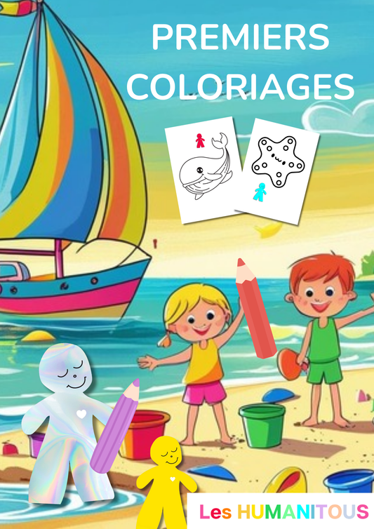 EBook - Premiers coloriages avec les Humanitous